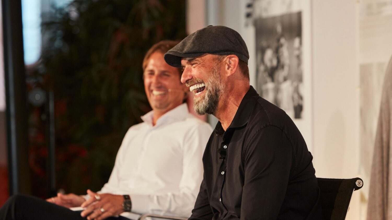 TV Moderator Toni Tomic - im Gespräch mit Jürgen Klopp - Fischer Forum Klopp